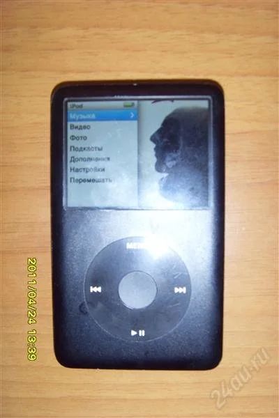 Лот: 921919. Фото: 1. iPod classic black 80gb. Плееры