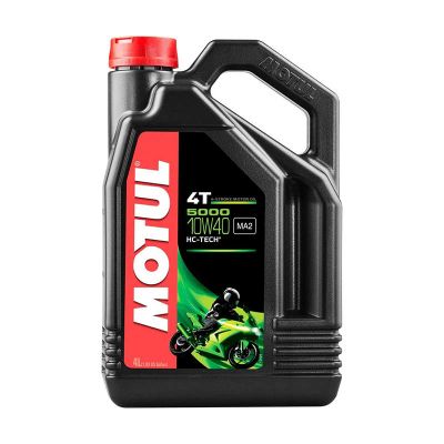Лот: 15823639. Фото: 1. MOTUL 5000 4T 10W40, 4л. Масла, жидкости