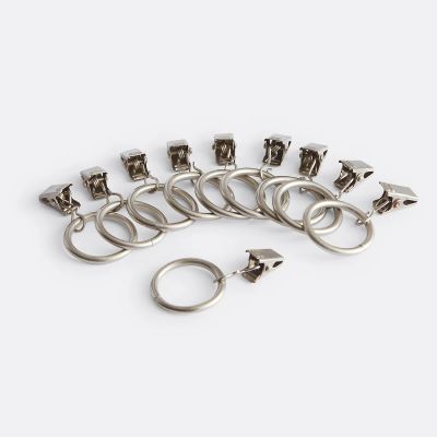 Лот: 24199236. Фото: 1. Комплект из 10 колец с LaRedoute. Шторы, тюль