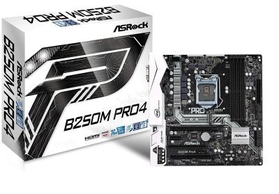 Лот: 16352664. Фото: 1. Asrock B250M PRO4. Материнские платы