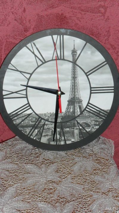 Лот: 13199646. Фото: 1. Часы настенные "Париж". Часы настенные, настольные