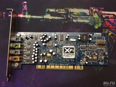 Лот: 13699820. Фото: 1. Sound blaster x-fi xtreme audio. Звуковые карты