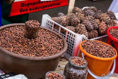 Лот: 8248729. Фото: 1. Орех кедровый урожай 2021г. Ягоды, орехи