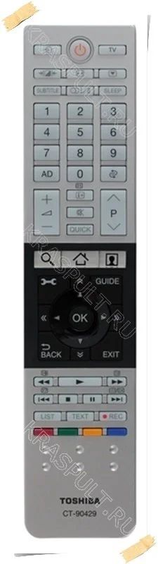 Лот: 15905978. Фото: 1. Пульт TOSHIBA CT-90429. Пульты ДУ