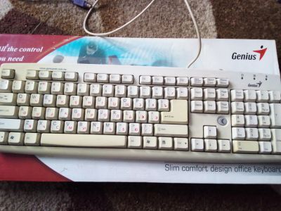 Лот: 16077223. Фото: 1. Клавиатура genius. Клавиатуры и мыши