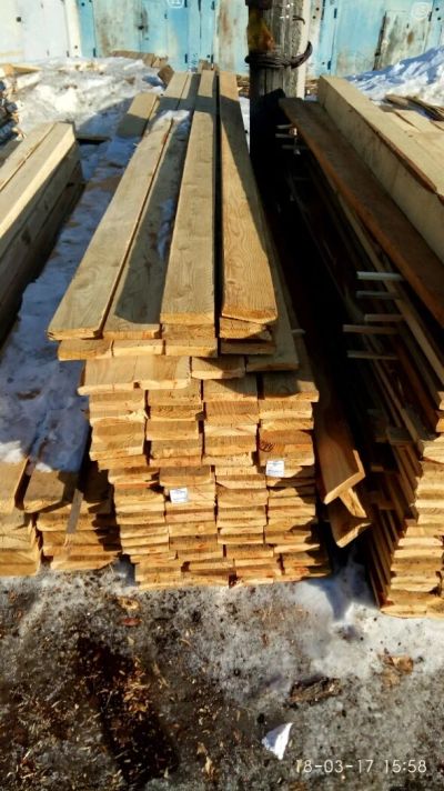 Лот: 9277560. Фото: 1. Доска 25*100*4м лиственница. Древесина, пиломатериал