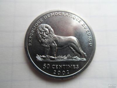 Лот: 8621134. Фото: 1. Конго (ДРК) 50 сантимов 2002 Верни... Африка
