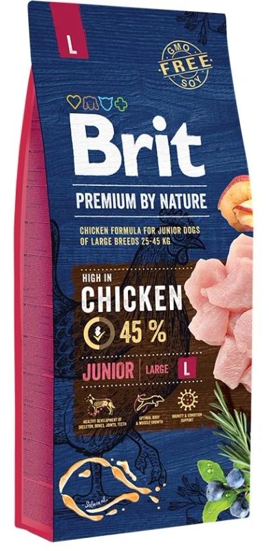 Лот: 15054753. Фото: 1. Brit (Брит) Курица 15кг для щенков... Корма