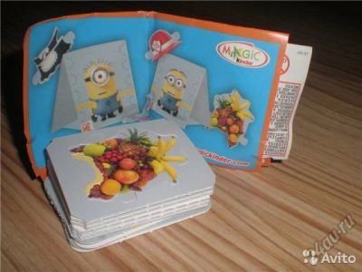 Лот: 5655525. Фото: 1. Карточки миньоны из киндер макси. Игрушки