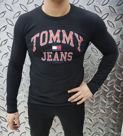 Лот: 13402811. Фото: 1. Кофта тонкая Tommy Hilfiger мужская... Свитеры, толстовки, худи