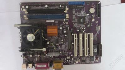Лот: 2137453. Фото: 1. M/B EliteGroup P4VXASD2+ Socket478... Материнские платы