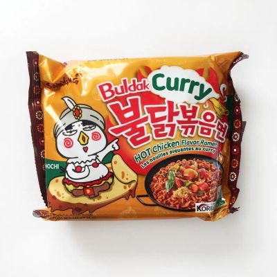 Лот: 20533814. Фото: 1. Лапша Buldak Curry Hot Chicken... Другое (продукты)