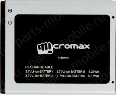 Лот: 7832951. Фото: 1. Аккумуляторная батарея для Micromax... Аккумуляторы