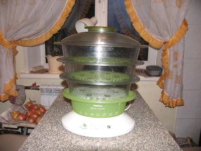 Лот: 3362570. Фото: 1. пароварка TEFAL VC 4008. Кухонная