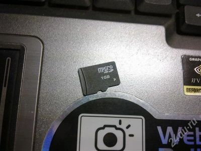 Лот: 260541. Фото: 1. Флэш память 1 гиг Micro SD 1GB... Карты памяти