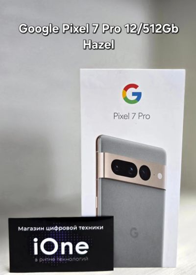 Лот: 24871565. Фото: 1. Google Pixel 7 Pro 12/512Gb Hazel... Смартфоны