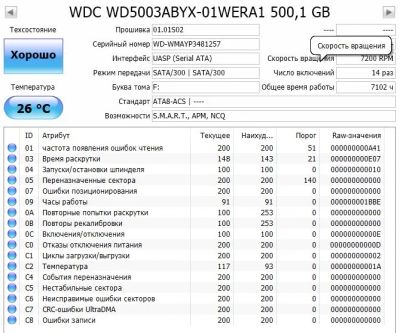 Лот: 15466940. Фото: 1. Жёсткий диск HDD 500 Gb SATA-II... Жёсткие диски (HDD)