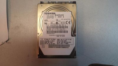 Лот: 5715308. Фото: 1. HDD Toshiba 60Gb. Жёсткие диски (HDD)