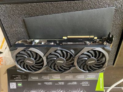 Лот: 17818817. Фото: 1. Видеокарта Msi GeForce tx 3080... Видеокарты