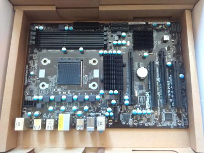 Лот: 7279078. Фото: 1. Материнская плата AsRock 970 pro3... Материнские платы