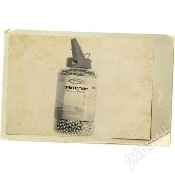 Лот: 1416635. Фото: 1. Дробь BB Gletcher 3000шт. Пневматическое оружие