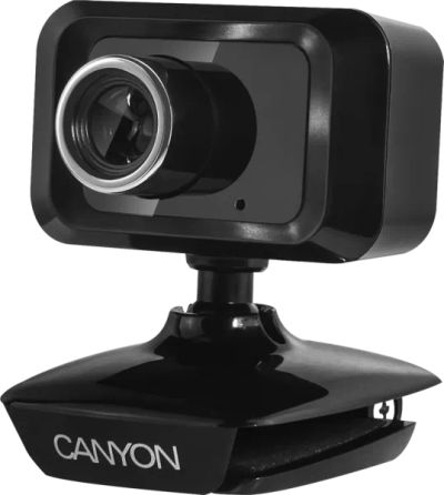 Лот: 22217695. Фото: 1. Web-камера Canyon CNE-CWC1 черная. Веб-камеры