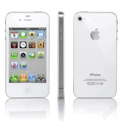 Лот: 2500287. Фото: 1. iphone 4s 16gb pct!!! идеальный... Смартфоны