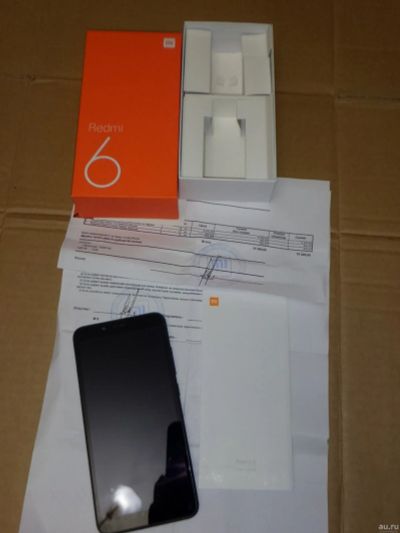Лот: 15310860. Фото: 1. Xiaomi Redmi 6 - Читаем описние. Смартфоны