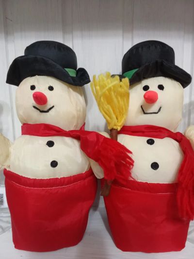 Лот: 25899294. Фото: 1. Новогодние снеговички. Праздничный декор