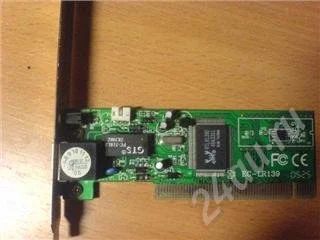 Лот: 392554. Фото: 1. Сетевая карта Acorp 9L100S RTL8139... Сетевые карты