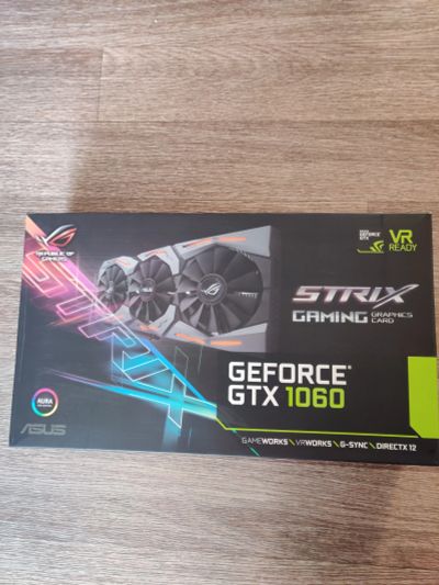 Лот: 21075442. Фото: 1. Видеокарта Geforce GTX 1060 Asus... Видеокарты