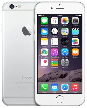 Лот: 7392477. Фото: 1. Apple iPhone 6 16gb Silver. Смартфоны