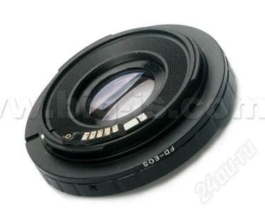 Лот: 2152215. Фото: 1. Переходник-адаптер с линзой Canon... Переходники