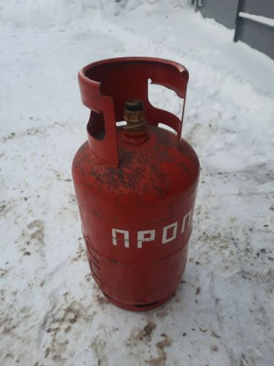 Лот: 17237080. Фото: 1. Баллон 12 литр. Полный. Баллоны, газ в баллонах