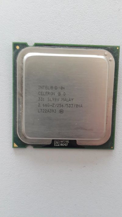 Лот: 11832457. Фото: 1. Процессор Intel Celeron D 331... Процессоры