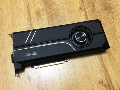 Лот: 13341308. Фото: 1. Видеокарта ASUS GTX 1070 Turbo... Видеокарты