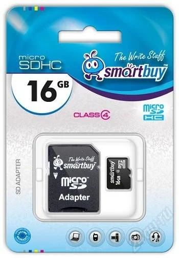Лот: 2524007. Фото: 1. MicroSD/ SDHC 16 GB Карта памяти... Карты памяти
