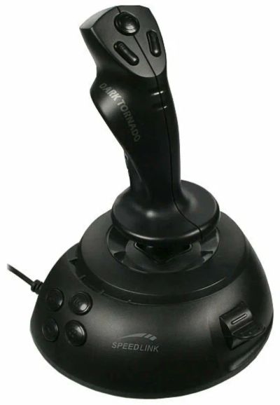 Лот: 19919571. Фото: 1. Джойстик speedlink dark tornado. Рули, джойстики