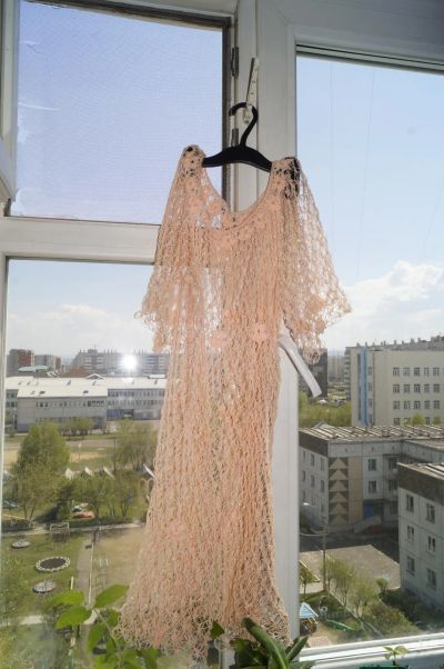 Лот: 7577582. Фото: 1. пляжная туника-платье. Купальники