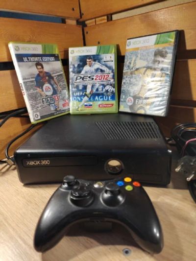 Лот: 18977852. Фото: 1. Игровая приставка Xbox 360 S console... Игровые приставки, консоли