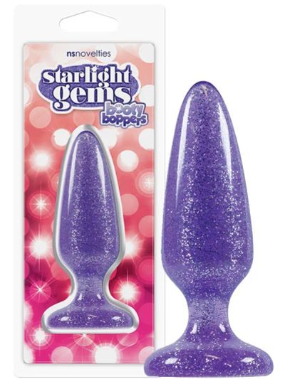 Лот: 22068223. Фото: 1. Анальная пробка Starlight Gems... Игрушки