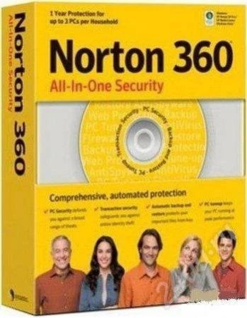 Лот: 505838. Фото: 1. NORTON 360 2.0 (3 лиц. на 1 год... Оргтехника, ПО, серверы