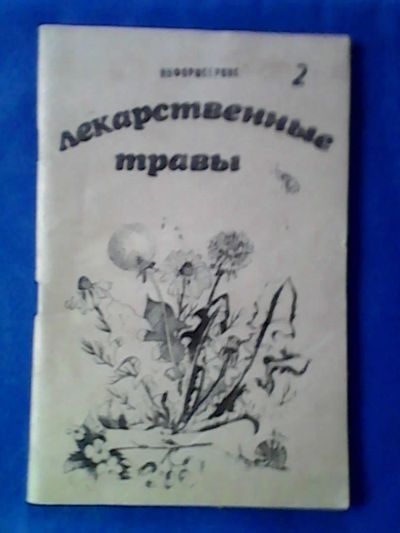 Лот: 9745239. Фото: 1. Книжка "Лекарственные травы". Другое (медицина и здоровье)