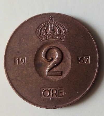 Лот: 15427700. Фото: 1. Швеция 1967......... Европа