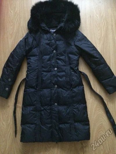 Лот: 6217550. Фото: 1. Пуховик, пальто с мехом натуральным... Верхняя одежда