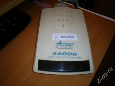 Лот: 285633. Фото: 1. acorp-56ems. Проводные модемы