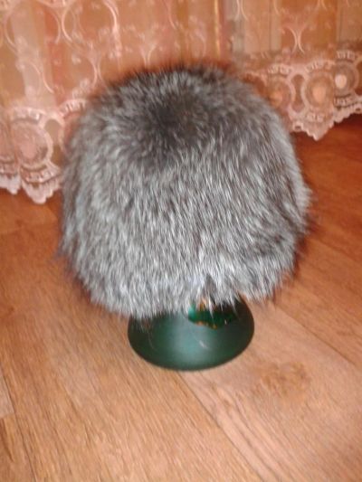 Лот: 5998639. Фото: 1. Шапка из чернобурки. Головные уборы