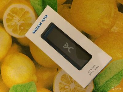 Лот: 6064150. Фото: 1. Модем Yota 4G LTE новый. Беспроводные модемы