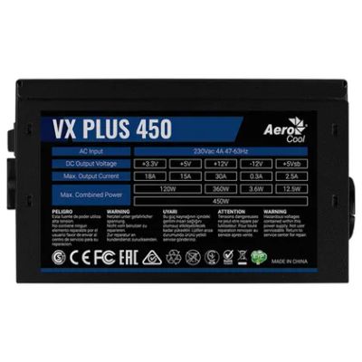 Лот: 24611897. Фото: 1. Блок питания AeroCool VX PLUS... Корпуса, блоки питания