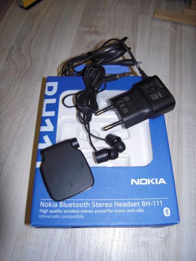 Лот: 4055262. Фото: 1. Гарнитура Nokia BH-111 полный... Красноярск